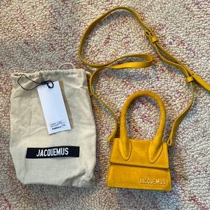 Jacquemus Le Sac Chiquito Yellow suede